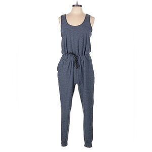 Navy Sleeveless Jumpsuit